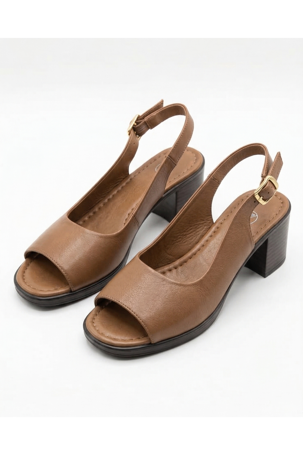 STEPY TABA Hakiki Deri Sandalet