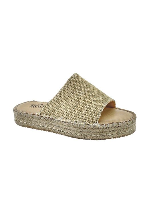 Carine Hasır Kadın Espadril  Terlik