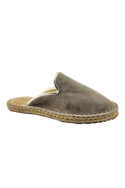 Süet Vizon  Günlük  Espadril Terlik