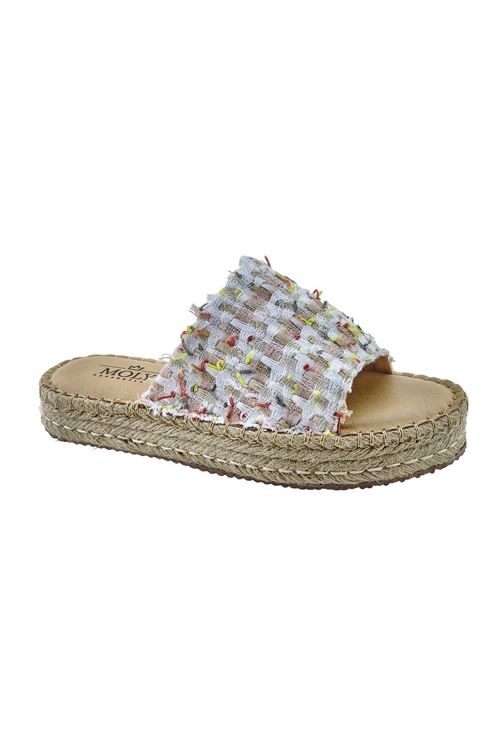 Carine Simli Pudra Kadın Espadril  Terlik