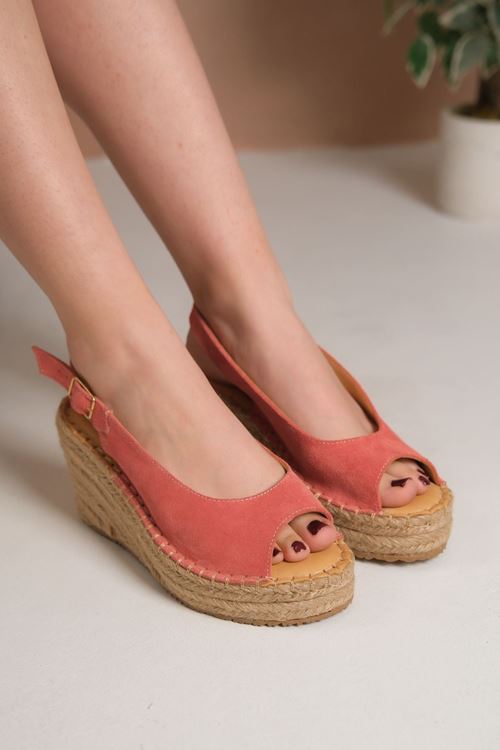 Dolgu Topuk Dekolte Kadın Espadril