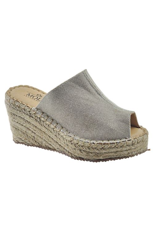 Dolgu Topuk Kadın Espadril Terlik