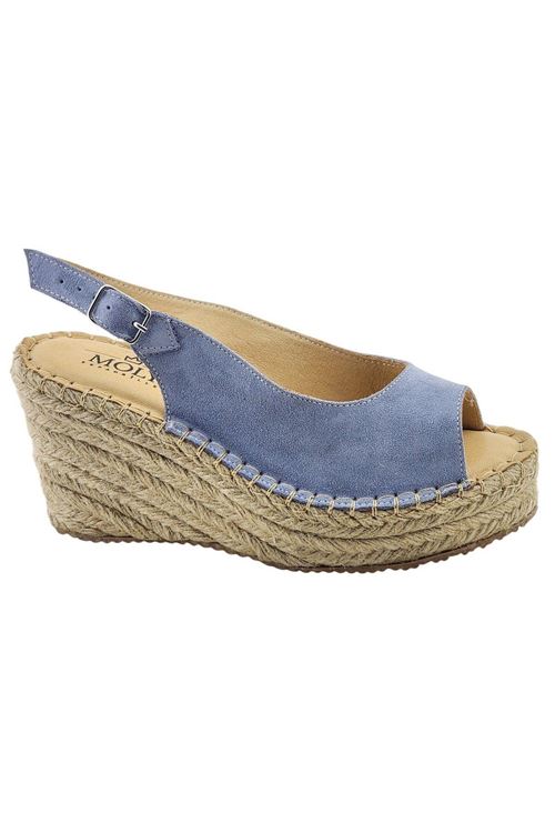 Dolgu Topuk Dekolte Kadın Espadril Sandalet