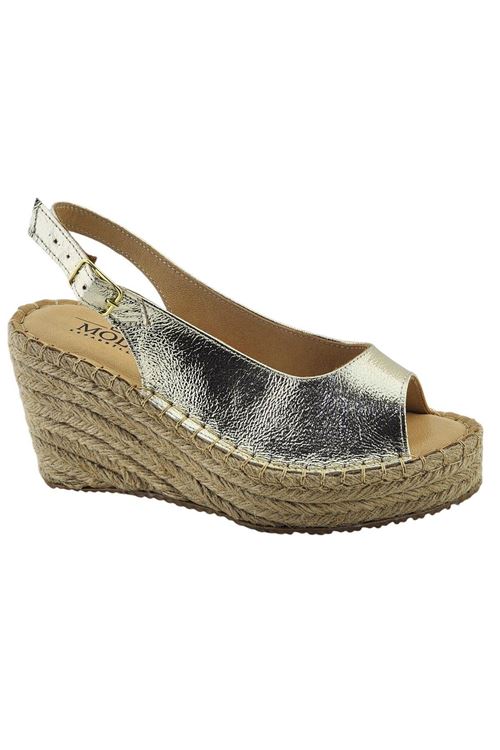 Dolgu Topuk Dekolte Kadın Espadril Sandalet