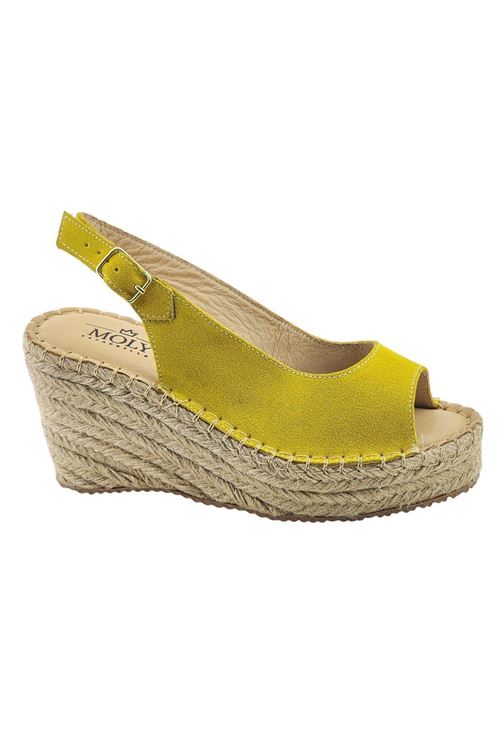 Dolgu Topuk Dekolte Kadın Espadril Sandalet