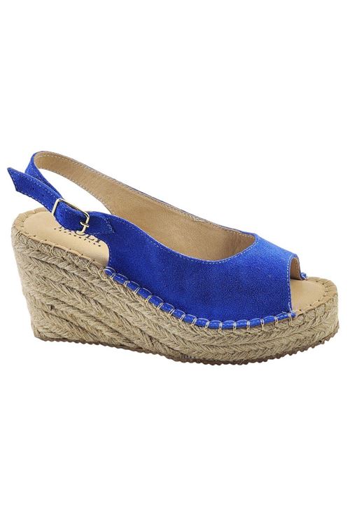 Dolgu Topuk Dekolte Kadın Espadril Sandalet