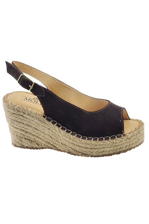 Dolgu Topuk Dekolte Kadın Espadril Sandalet