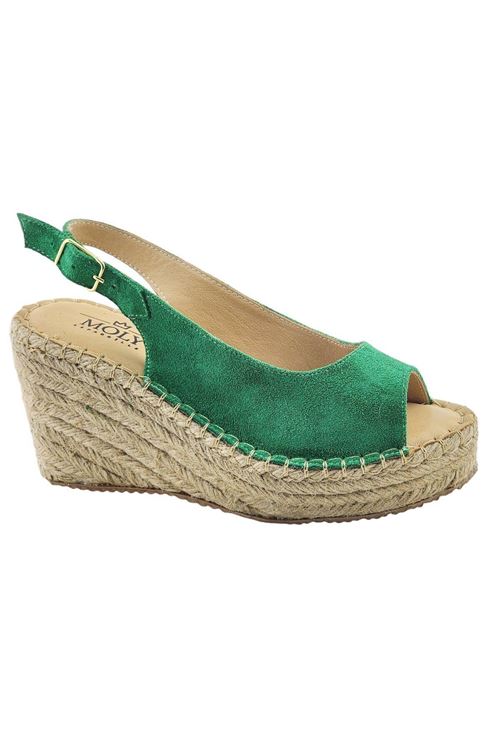 Dolgu Topuk Dekolte Kadın Espadril Sandalet