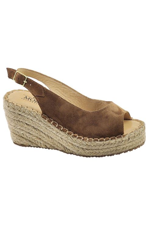 Dolgu Topuk Dekolte Kadın Espadril Sandalet