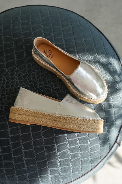 GÜMÜŞ Günlük  Espadril Ayakkabı 