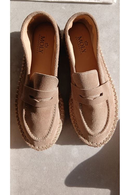 Süet Bej Günlük  Espadril Ayakkabı