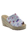 Dolgu Topuk Kadın Espadril Terlik