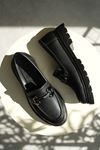 ELEGANCE SİYAH LOAFER GÜNLÜK AYAKKABI